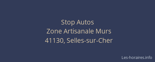 Stop Autos