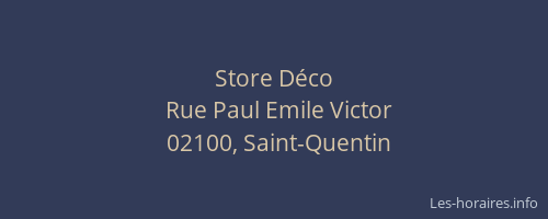 Store Déco