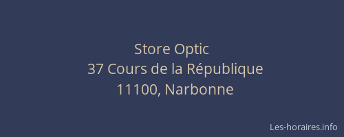 Store Optic