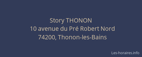 Story THONON