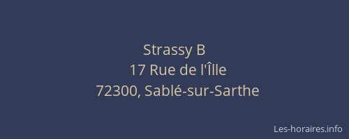 Strassy B
