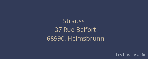 Strauss