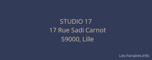 STUDIO 17