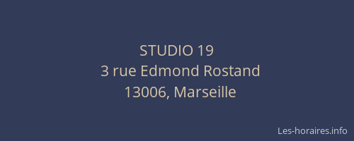STUDIO 19