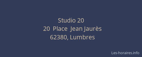 Studio 20