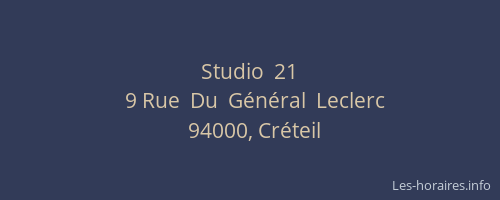 Studio  21