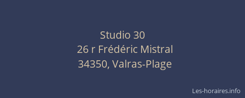 Studio 30