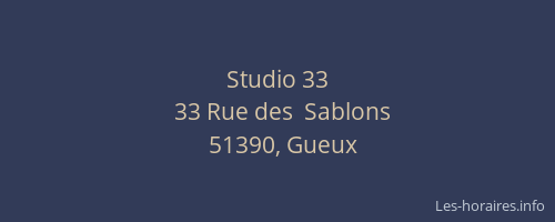 Studio 33