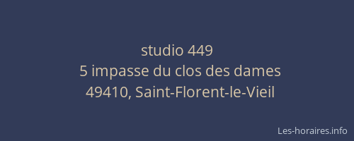 studio 449