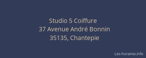 Studio 5 Coiffure