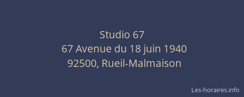 Studio 67