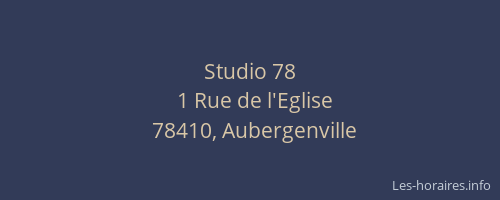 Studio 78