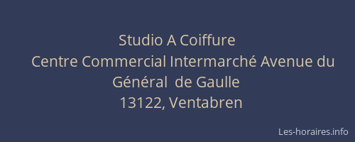 Studio A Coiffure