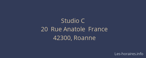 Studio C