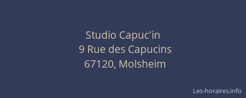 Studio Capuc'in