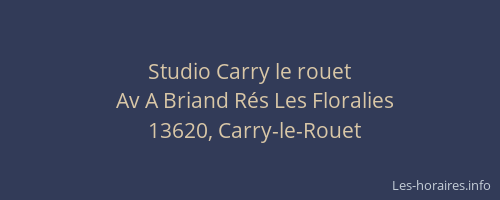 Studio Carry le rouet