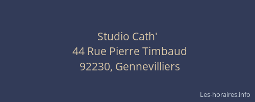 Studio Cath'
