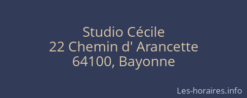 Studio Cécile