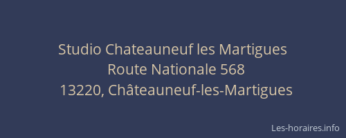 Studio Chateauneuf les Martigues