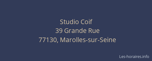 Studio Coif