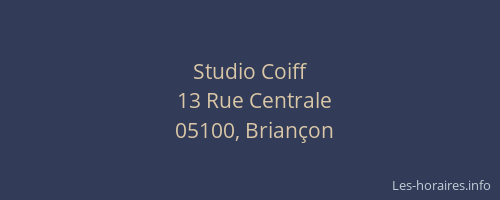 Studio Coiff