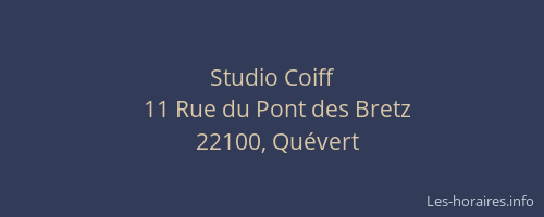 Studio Coiff