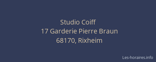 Studio Coiff