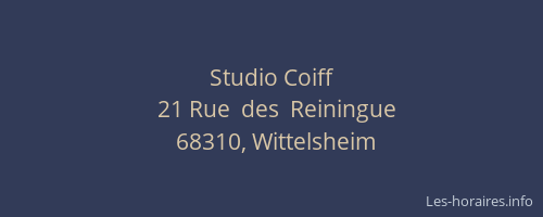 Studio Coiff