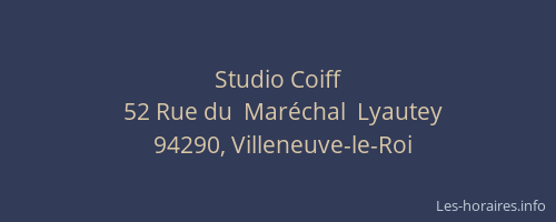 Studio Coiff