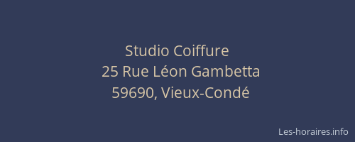 Studio Coiffure