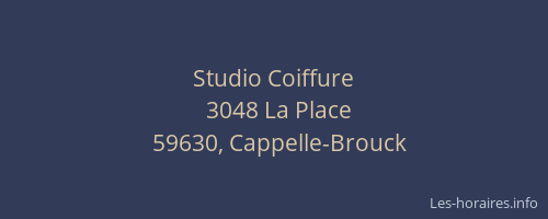 Studio Coiffure