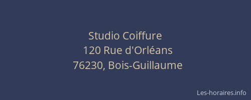 Studio Coiffure