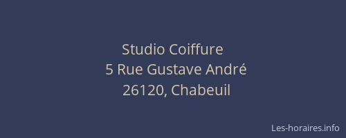 Studio Coiffure