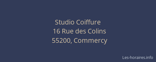 Studio Coiffure