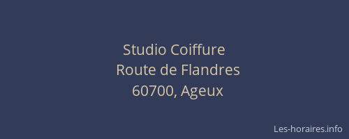 Studio Coiffure