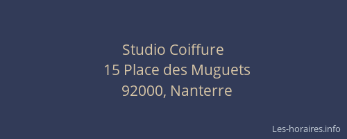 Studio Coiffure