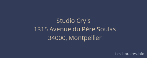 Studio Cry's
