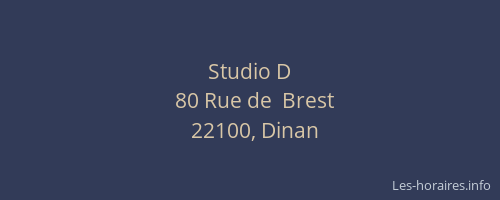 Studio D