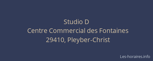Studio D