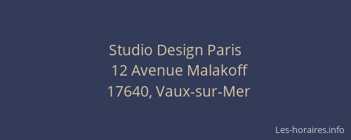 Studio Design Paris