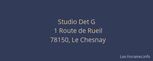 Studio Det G