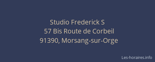 Studio Frederick S