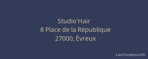 Studio'Hair
