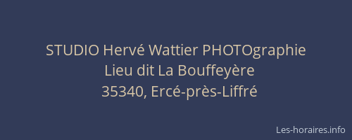 STUDIO Hervé Wattier PHOTOgraphie
