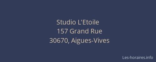 Studio L'Etoile
