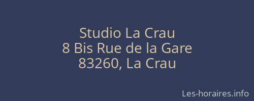 Studio La Crau