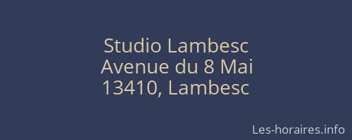 Studio Lambesc