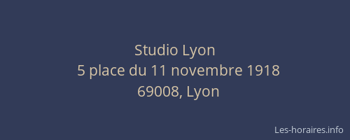 Studio Lyon