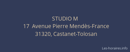 STUDIO M