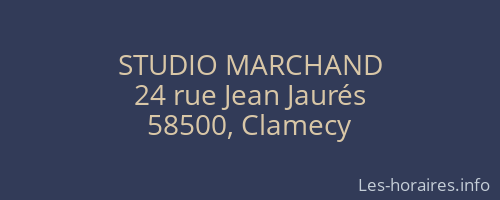 STUDIO MARCHAND